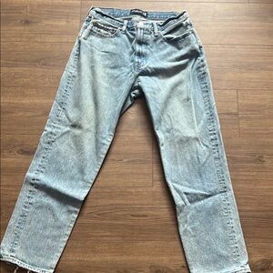 Classic Blue Straight Leg Jeans